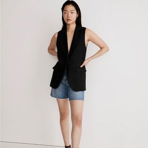 Madewell The Larsen oversize Vest in size XS